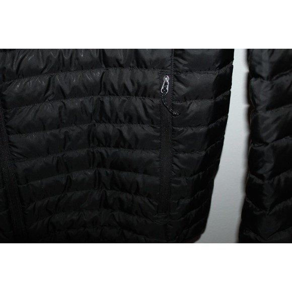 Eddie Bauer MicroLight 650 Down Fill Puffer Jacket Black Men's Size Large H14147 - Picture 6 of 10